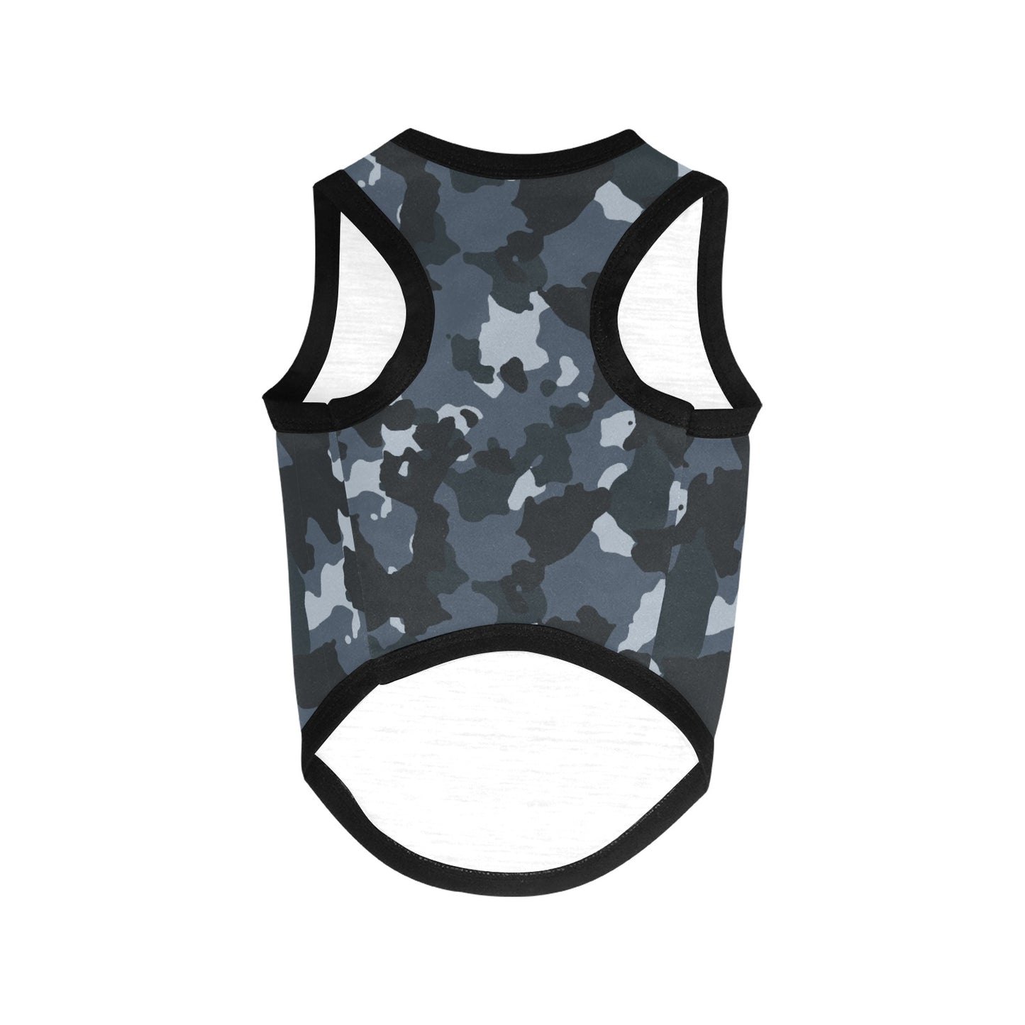 Casual Grey Camouflage Vest